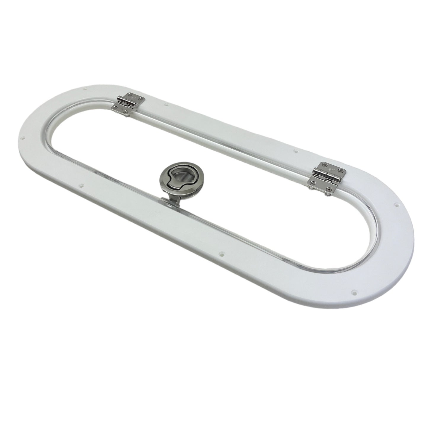 Oval Livewell Hatch w/ Clear Lid
