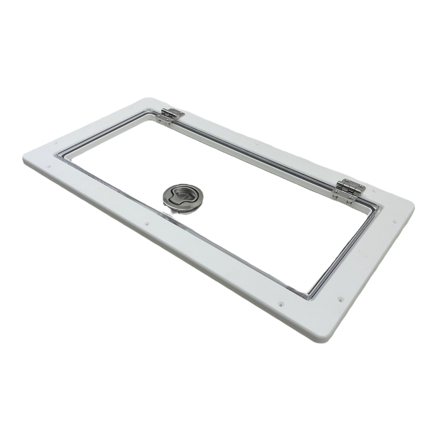 Rectangular Livewell Hatch w/ Clear Lid