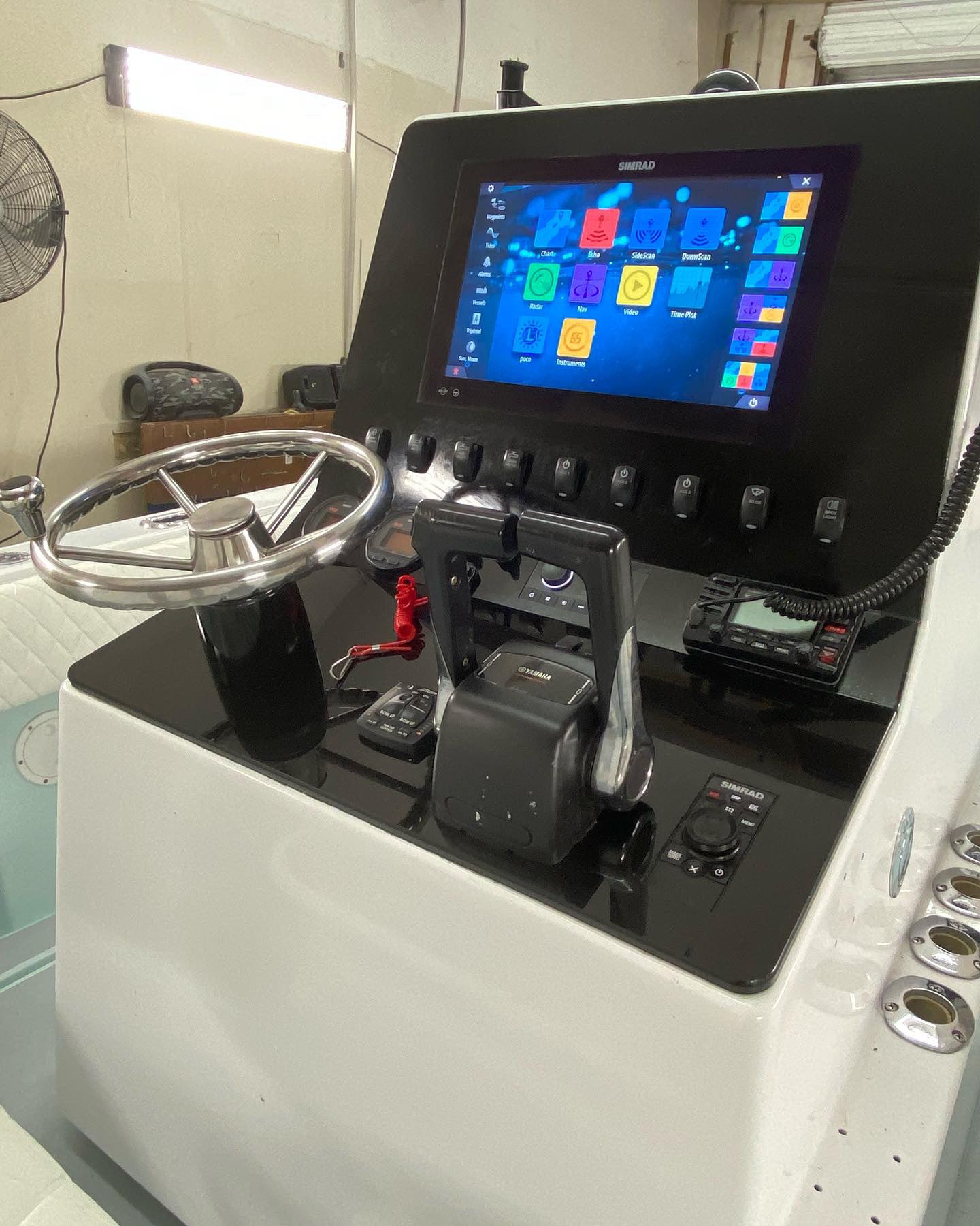 Custom Contender Dash Panels by MarineFab USA