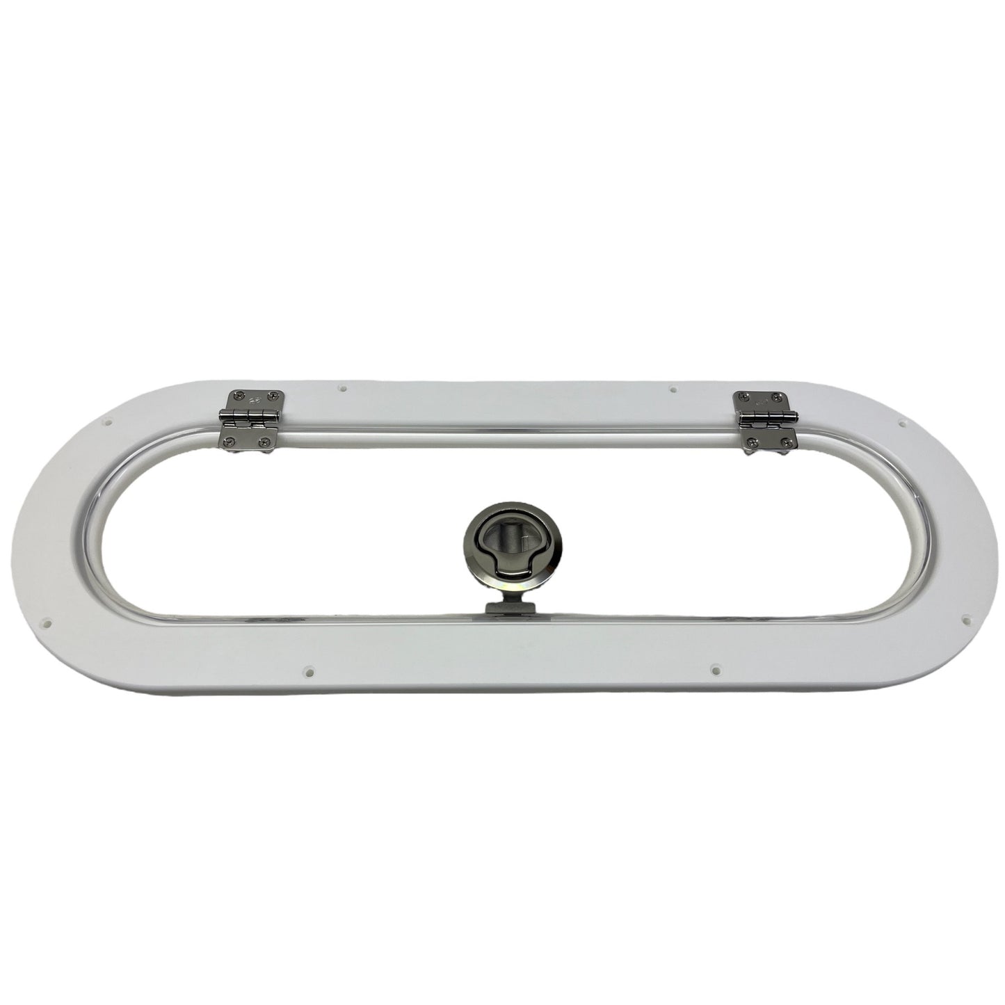 Oval Livewell Hatch w/ Clear Lid