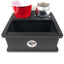 Double Cup Holder with a Helm Organizer