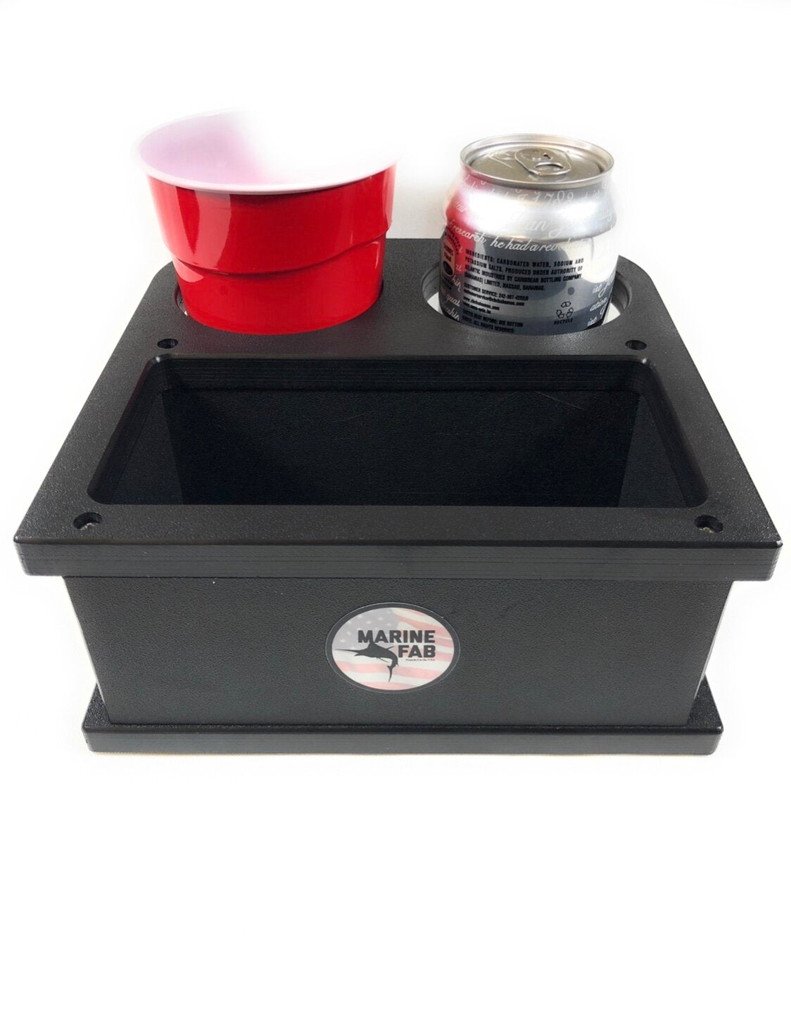 Double Cup Holder with a Helm Organizer