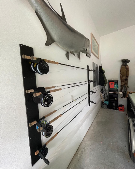 Fly Rod Rack